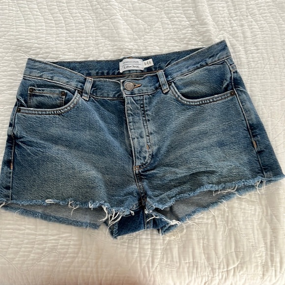 STOCKHOLM ATELIER DENIM SHORTS - Picture 1 of 8